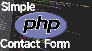 PHP Contact Form Tutorial - PHP send email to Gmail SMTP