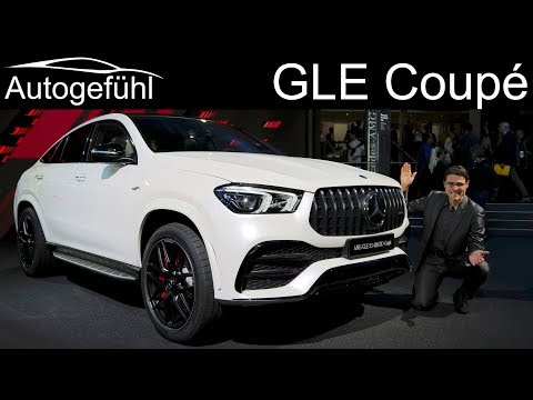 all-new Mercedes GLE Coupé REVIEW 53 AMG vs 400d Premiere Exterior Interior 2020