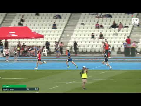 Boys U17 800m: 2022-23 State Combined Events Championships - Sunday