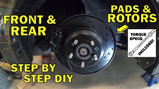 2009-2014 Acura TL Front & Rear Brake Replacement