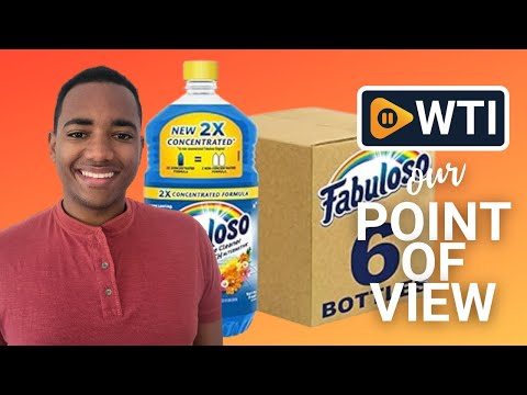 FABULOSO BLEACH 56F SPRING FRESH2X Pack of 6 - WTI product video review