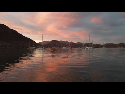 Atardecer San Carlos Veleros en Playa el Tomate