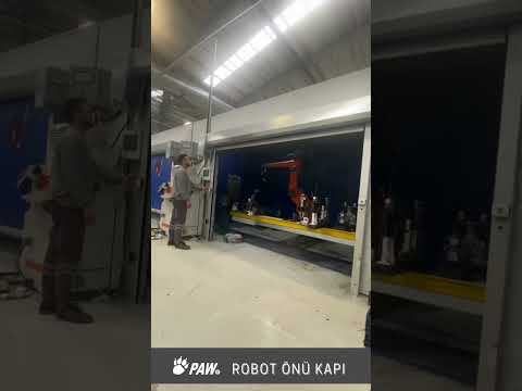 PAW-RB5 Robot Önü Kapı Video 4