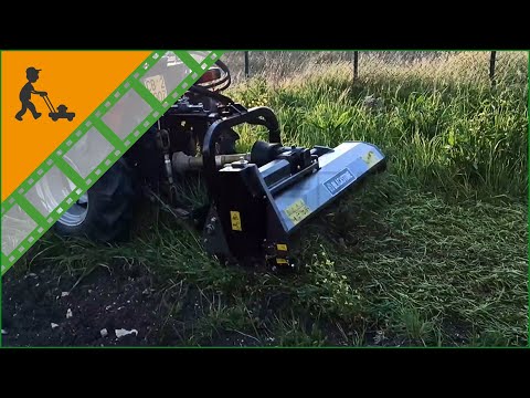 Funktionsvideo Mulcher hydraulischer Verschiebung leichte Baureihe Blackstone BL 140 Hydro
