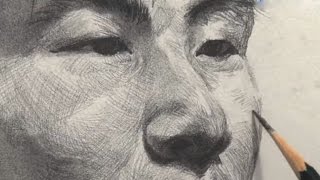 Young man Portrait Drawing in Pencil | Time-Lapse