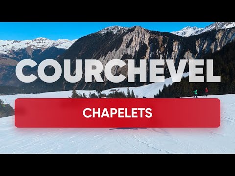 Chapelets (Red), Courchevel Ski Resort, 3 Valleys, France