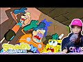 MERMAIDMAN VS SPONGEBOB SPONGEBOB SQUAREPANTS REACTION