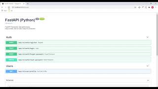 📺 Dockerized FastAPI - 7. User CRUD 🥬🥑
