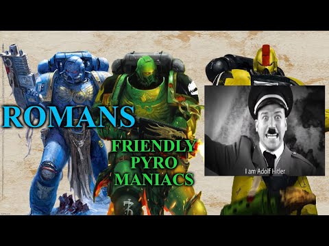 the Space Marines introduce their gimmicks | Warhammer 40k meme dub