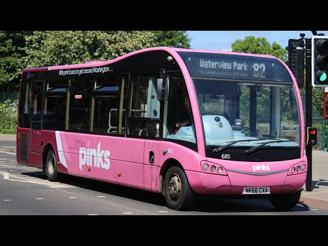 Go North East|NK66 CXA/685|Optare Solo SR|Connections4|Northumbria Way-Follingsby.