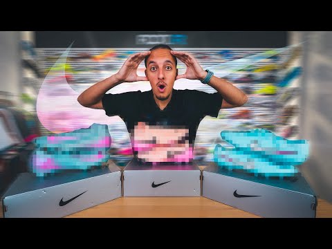 JE TE PRESENTE LES NOUVEAUX CRAMPONS NIKE ! (Prism Pack)