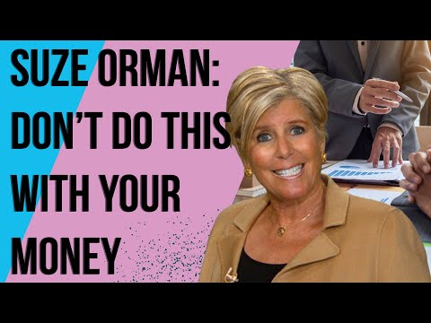 Don't Do This With Your Money | Suze Orman