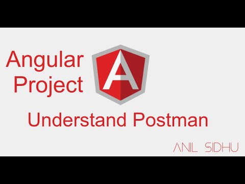 Angular project 2 API testing with postman