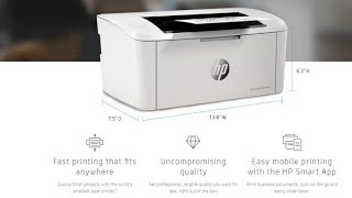 HP LaserJet Pro M15a Printer Unboxing