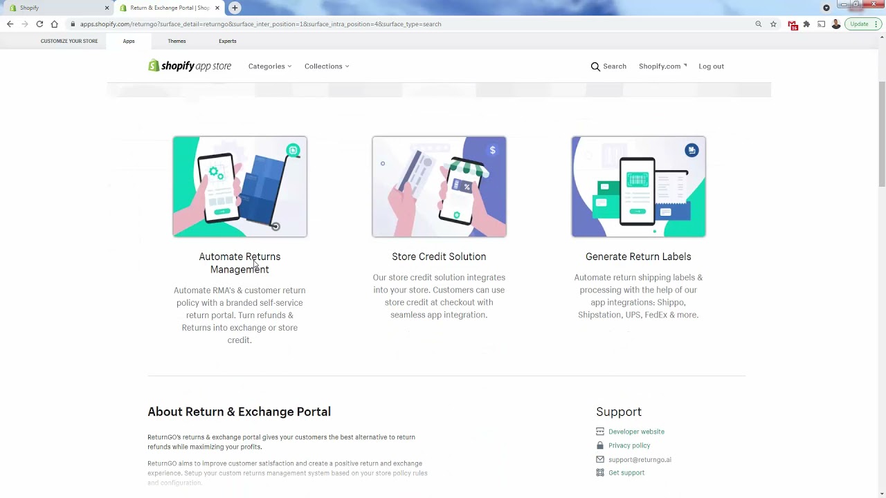 The Ultimate Way To Handle Returns & Refunds With Shopify [ReturnGO App]