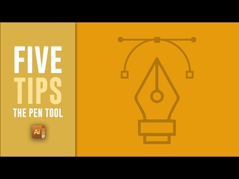Illustrator Pen Tool Tutorial - 5 AWESOME Pen Tool Tips For Adobe Illustrator Video