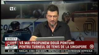 „Un Pont pe Zi”, 26.10.2016: Pariuri din fotbal, tenis si hochei!