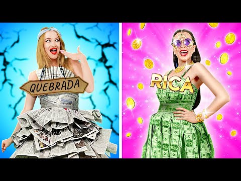 NOVO 123 GO! Batalha de Garota Quebrada x Rica: Acessórios ou Truques? Ideias para Todos os Bolsos!