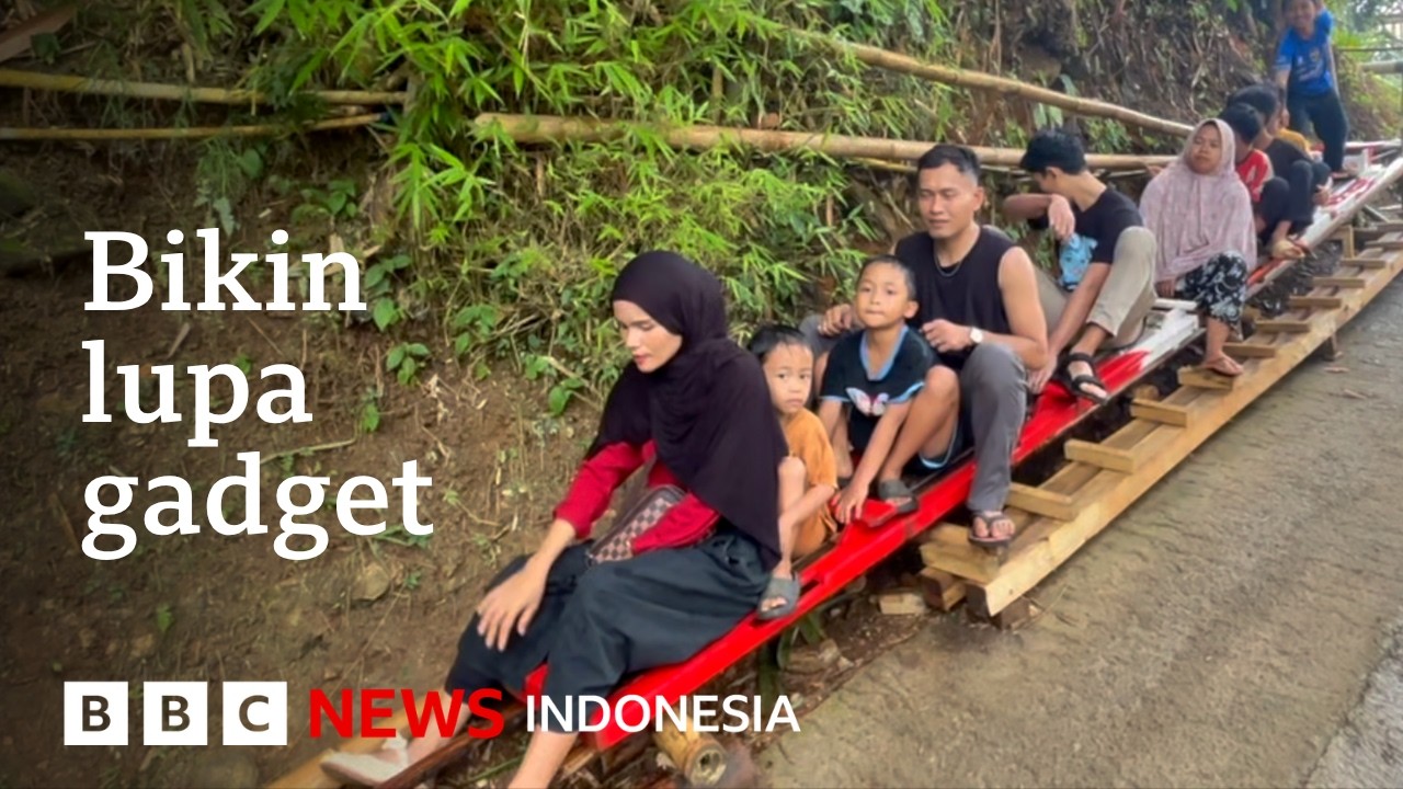 Lolorian, permainan tradisional asal Garut yang tarik wisatawan lokal dan mancanegara