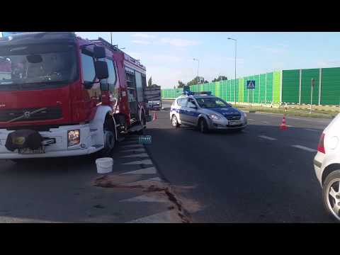 Wypadek w Boguszycach jedna osoba ranna