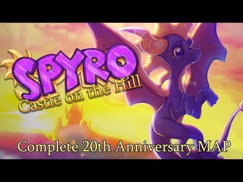 Spyro 20th Anniversary MAP - Castle on the Hill