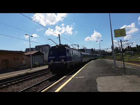 EP09-011 + IC SIEMIRADZKI z Poznania i Zielonej Góry do Przemyśla wjeżdża na dw.Rzeszów Gł. 12.07.17