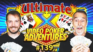 Matt is Dancing on Ultimate X Gold! BIG Win Today! Video Poker Adventures 139 • The Jackpot Gents