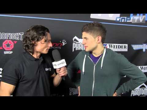 Atilla Korkmaz im Interview nach seinem Sieg gegen Marc Bockenheimer - NCFC2