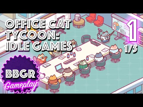 Office Cat Tycoon: Idle Games - Review 1/5, Game Play Walkthrough No Commentary 1