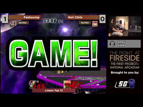 The Fight at Fireside Top 12 - Fashoomp (Dedede) vs Not Chris (Ness)