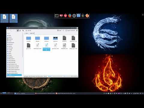 ArcoLinux : 1278 creation of Carli 4 - Jan 2020
