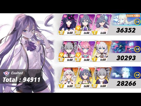 Honkai Impact - Budget MA (Exal) W4 - BKE [36352]* Hepha [30293]* Kallen [28266]