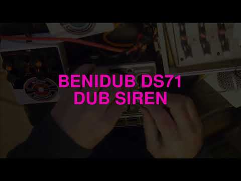 Benidub DS71 "Dub Siren" Synthesizer Demo