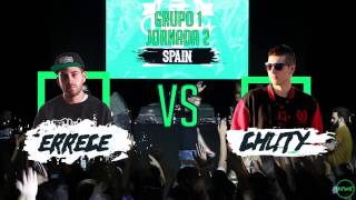 ERRECE VS CHUTY - Jornada 2 (Grupo 1) - Most Wanted Spain (OFICIAL)