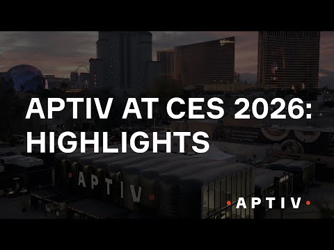 Aptiv at CES 2026: Highlights