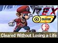 Super Smash REX Gameplay Classic Mode With Mario Intense No Stock Loss
