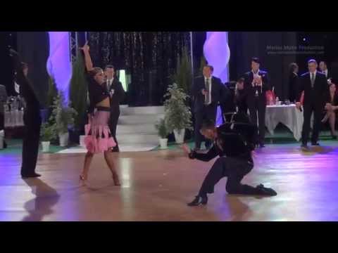 DSFO Megeve 2014 | PD LAT | R1 Paso Doble | Martino Zanibellato & Michelle Abildtrup
