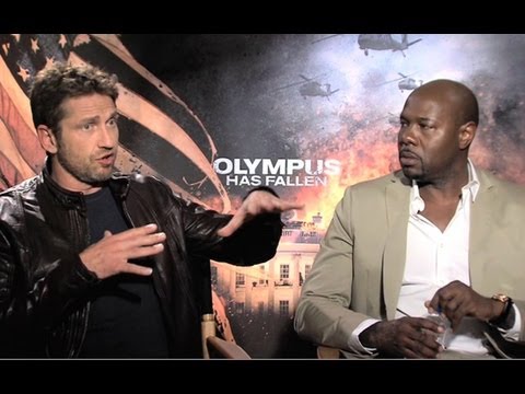 Gerard Butler & Antoine Fuqua Interview - Olympus Has Fallen (JoBlo.com)