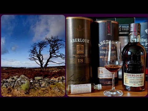 Aberlour 18 Double Sherry Cask Finish . 43 % Vol. . First Fill PX and Oloroso Sherry Casks