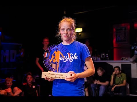 NK Freestyle Voetbal 2019 - Winnares Laura Dekker, dames competitie
