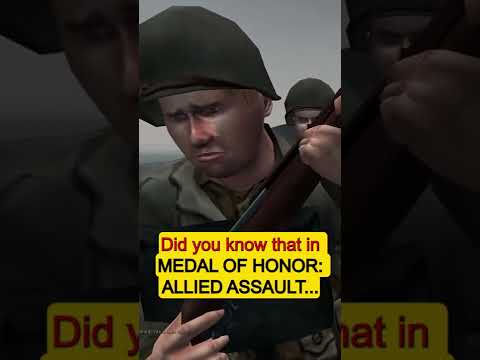 Did you know that in MEDAL OF HONOR: ALLIED ASSAULT...