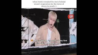 Download lagu woozi's inspiration for cheers to youth lyrics was hoshi🥹 #svt #seventeen mp3