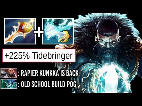 !Attacker Best Kunkka Divine Rapier is Back! Crazy 1 Hit K.O vs Rat Doto Siren Epic Game 7.22 Dota 2