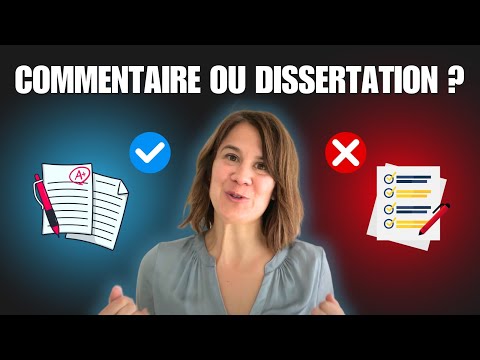 Le commentaire ou la dissertation ? Fais le bon choix 🤓