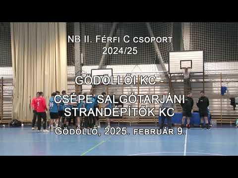 Gödöllői KC - Csépe Salgótarjáni Strandépítők KC