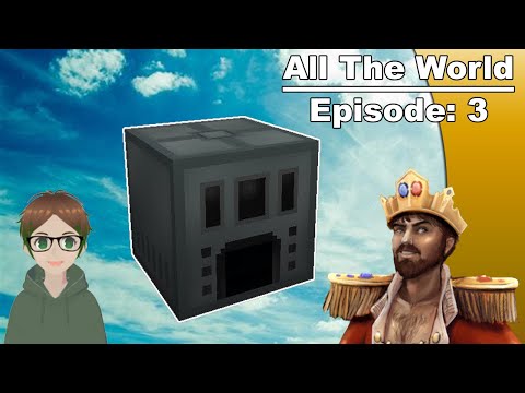 Starting Ender IO / Neafty Tests / Dad Jokes | All The World: Episode: 3