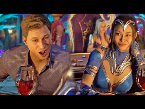 Was Kitana Really Flirting with Johnny at Dinner?