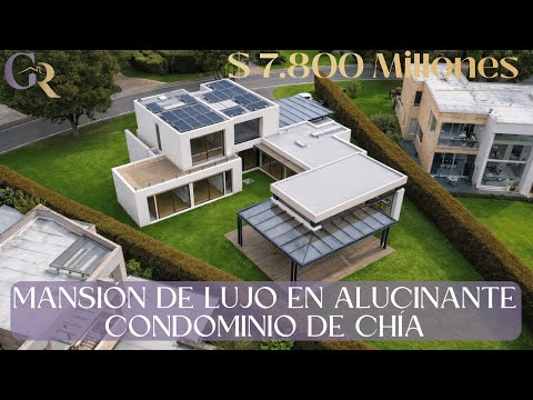 Alucinante Casa en Chía | Condominio con Campos de Golf, Gimnasio, Piscina y Canchas Deportivas