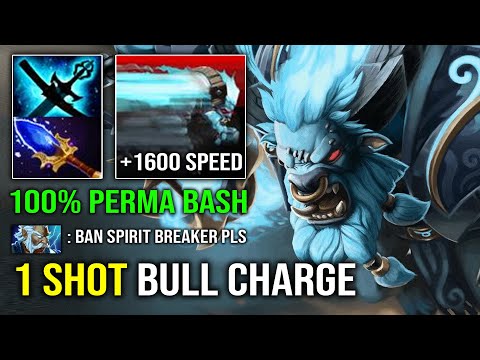 This is Why You Should Ban Spirit Breaker in Ranked | WTF 1 Shot Perma Bash +1600 Charge Dota 2