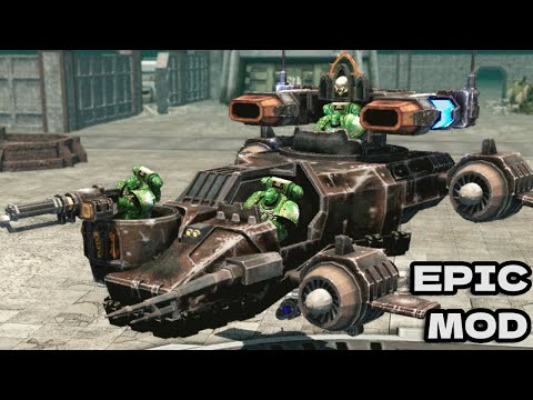 Dark Angels vs Legion of Khorne! - Ultimate Mod Warhammer 40K | Men of War: Assault Squad 2